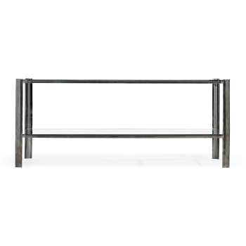 Gatsby Black Nickel Cocktail Table