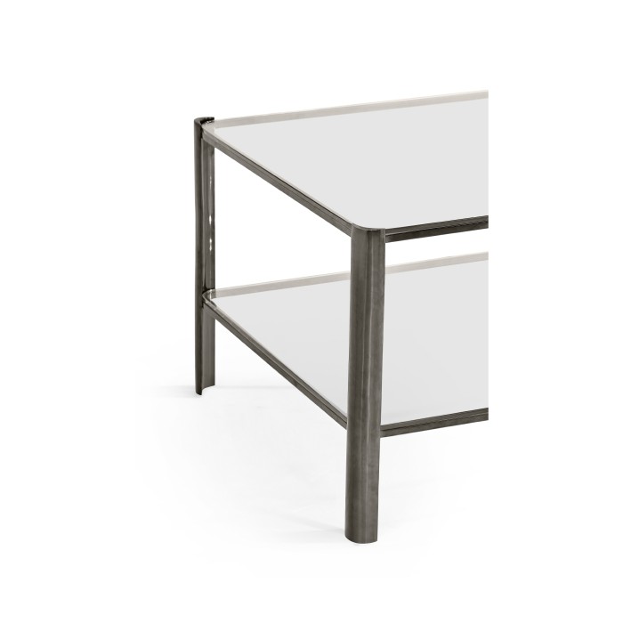 Gatsby Black Nickel Cocktail Table