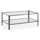 Gatsby Black Nickel Cocktail Table