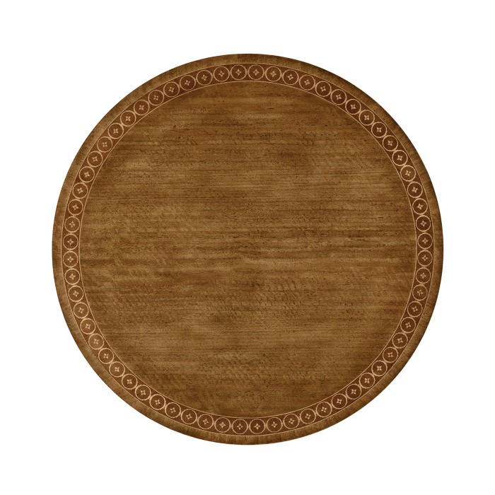 Napoleon III style circular centre table with fine inlay