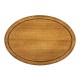 Napoleon III style oval wine table with fine inlay