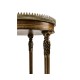 Napoleon III style lamp table with fine brass gallery