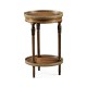 Napoleon III style lamp table with fine brass gallery