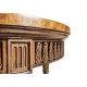 Napoleon III style round side table with fine inlay
