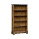 Tall Argentinian Walnut Open Bookcase