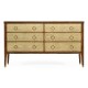 Ivory Shagreen Double Chest of Drawers