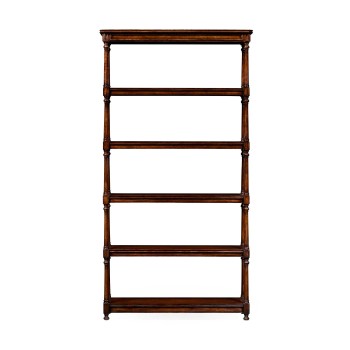 Five Tier Étagère with Double Column Supports