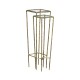 Brass hammered nesting tables