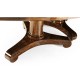 Traditional Mahogany Biedermeier Style Dining Table 88
