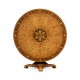 Sheraton style flip top centre table