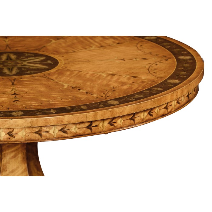 Sheraton style flip top centre table