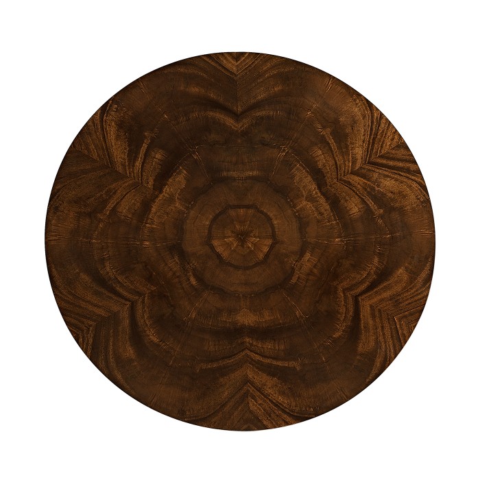 Mahogany Centre Table with Gilded Lions Paw Feet