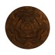 Mahogany Centre Table with Gilded Lions Paw Feet