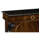 Mahogany Regency style buffet with scroll brackets