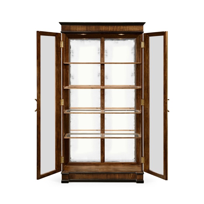 Regency Antique Mahogany Display Cabinet