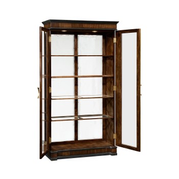 Regency Antique Mahogany Display Cabinet