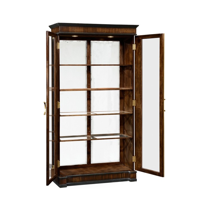 Regency Antique Mahogany Display Cabinet