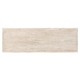Width Rectangular Limed Wood Console with Wrought Iron Base 54