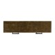 Walnut rectangular console with barleytwist legs