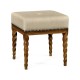 Walnut Barleytwist Stool