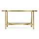 Églomisé Glass Gilded Coffee Table