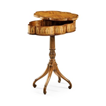 Sheraton Style Lobed Work Box