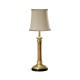 Brass & Leather Table Lamp