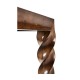 Walnut Barleytwist Console Table
