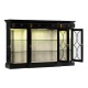 Traditional Four Door Breakfront Display Cabinet