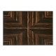 Macassar Ebony Lamp Table with White Brass Detail