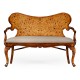 Seaweed Marquetry Loveseat