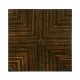 Macassar Ebony Nesting Tables with White Brass Detail