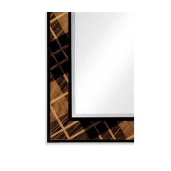 Hand Inlaid Tartan Wall Hanging Mirror