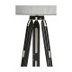 Black Mocha Oak Architectural Floor Lamp 64