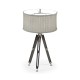 Black Mocha Oak Architectural Table Lamp 28