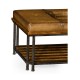 Country cocktail ottoman