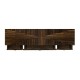 Macassar Ebony Console Table with White Brass Detail