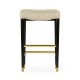 Black Painted Bar Stool