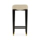 Black Painted Bar Stool