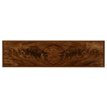 Walnut Barleytwist Console Table with Drawers