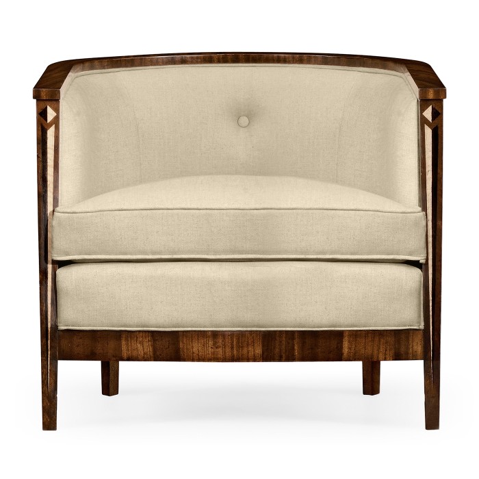 Knightbridge Antique Mahogany Tub Chair