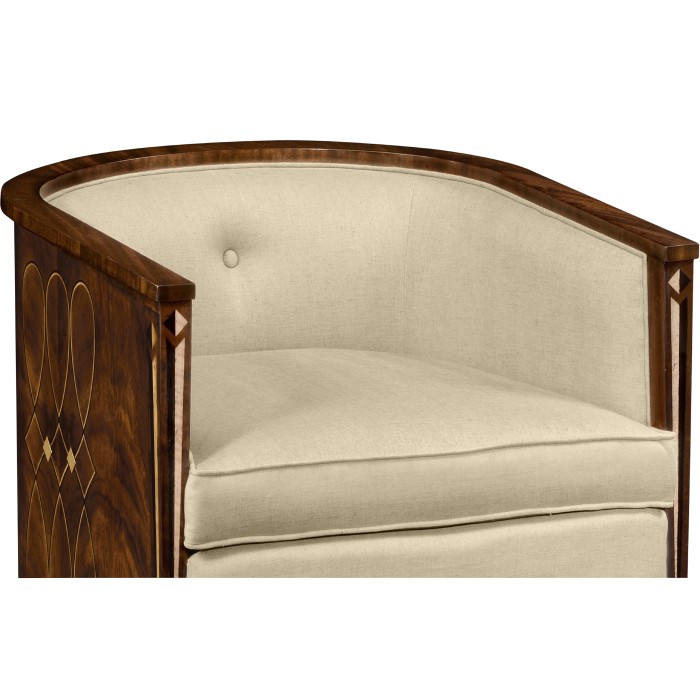Knightbridge Antique Mahogany Tub Chair