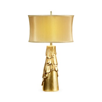 Antique gilded  table lamp