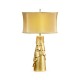 Antique gilded  table lamp