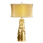 Antique gilded  table lamp
