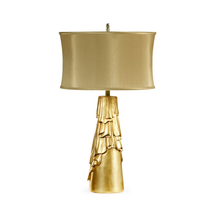 Antique gilded  table lamp