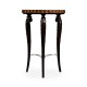 Feather Inlay End Table