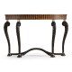 Feather Inlay Hand Carved Console Table
