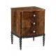 Black Barleytwist Chest of Drawers