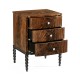 Black Barleytwist Chest of Drawers